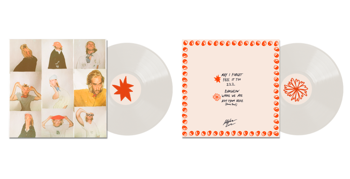 „NOT FROM HERE“-Limitierte Vinyl , Weiß - handnummeriert