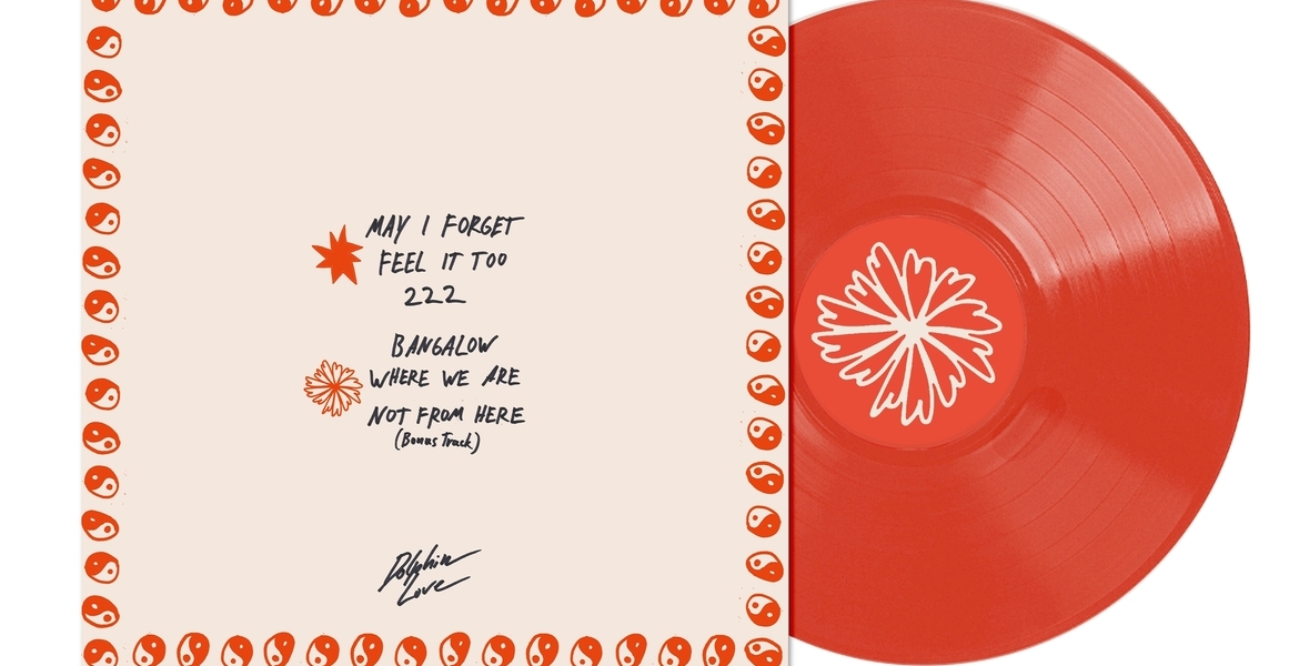   „NOT FROM HERE“ Vinyl, Rot 